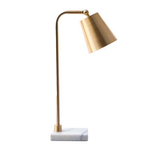 Lincoln 31 Brass & Marble Table Lamp